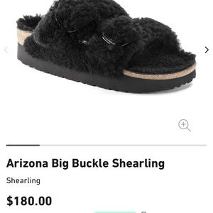 Birkenstock Arizona Big Buckle Shearling